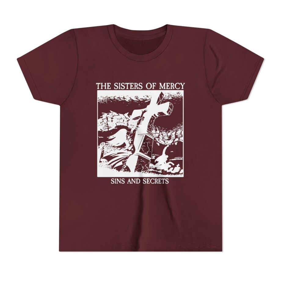 The Sisters Of Mercy Sins And Secrets Youth Short Sleeve Tee