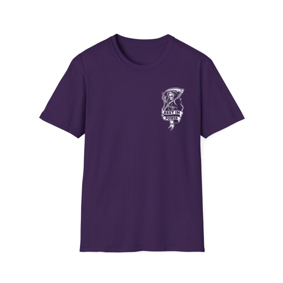 Lionheart Rest in Power Unisex Softstyle T-shirt
