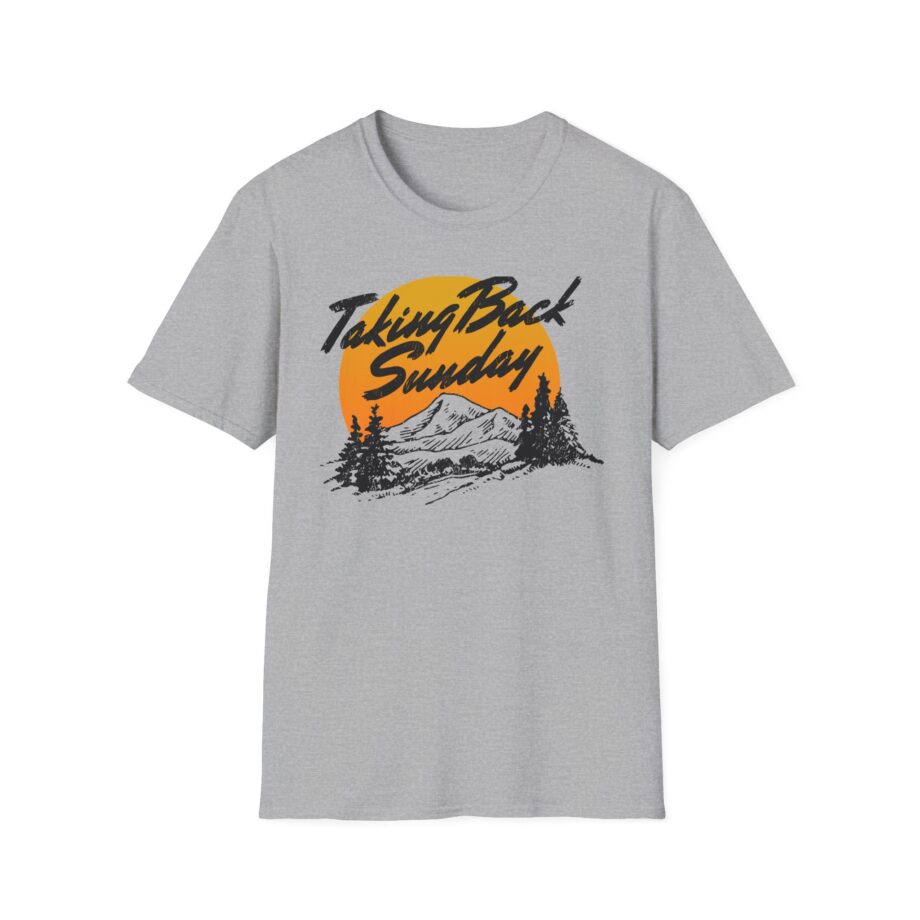 Taking Back Sunday Sunset Unisex Softstyle T-shirt