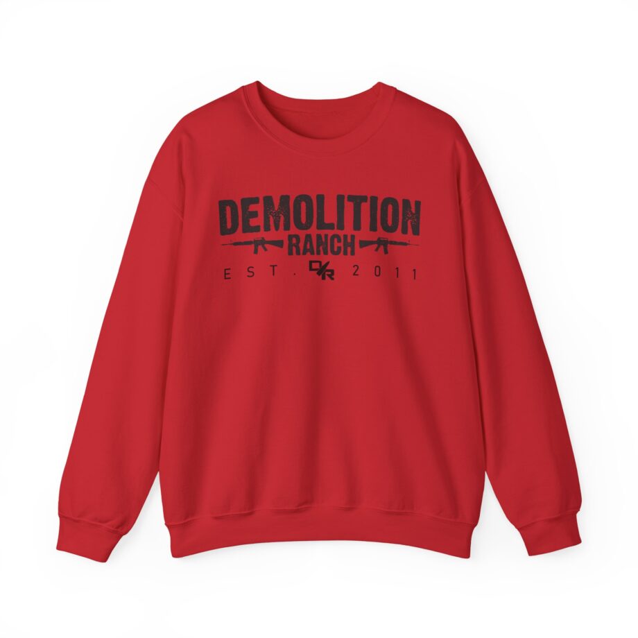 Demo Double Ar Unisex Heavy Blend Crewneck Sweatshirt
