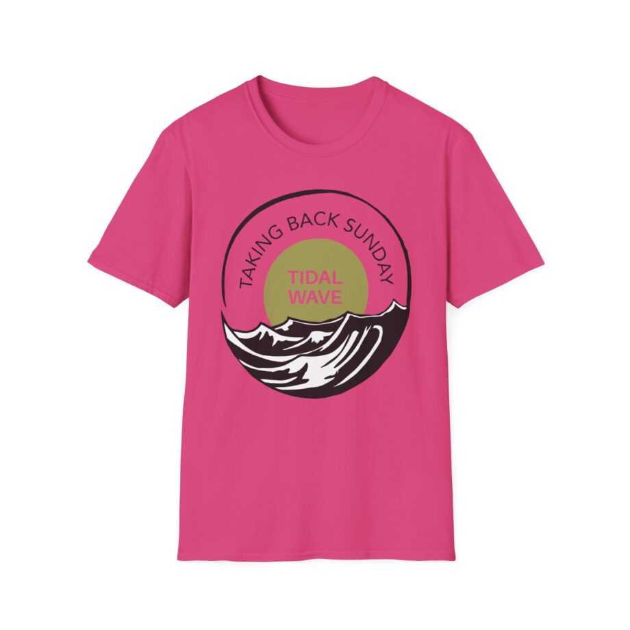Taking Back Sunday Tidal Wave Raglan Unisex Softstyle T-shirt