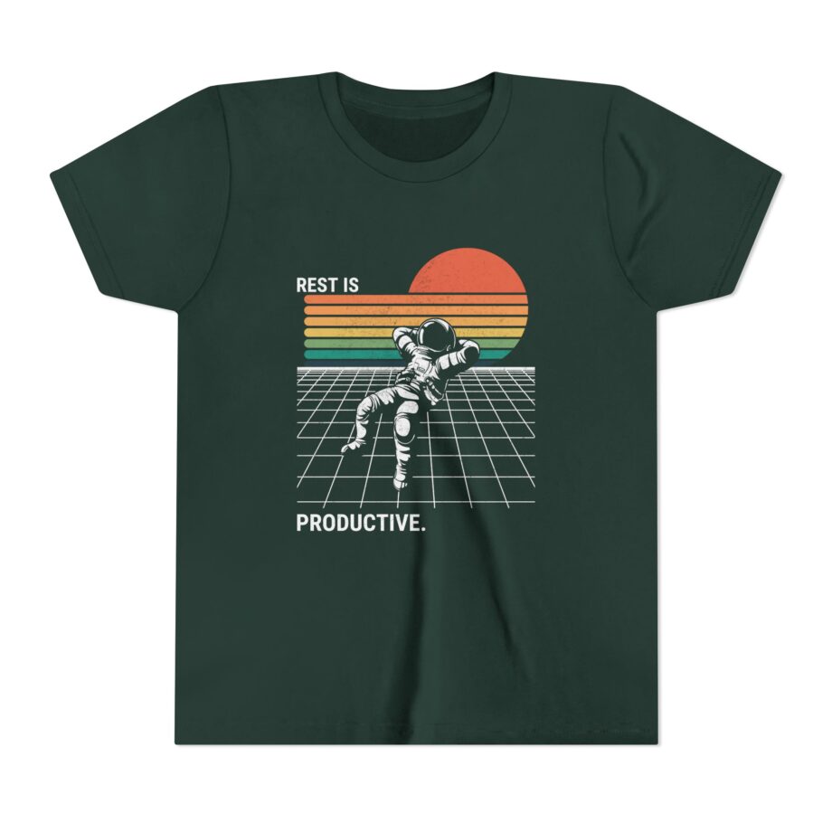 Elyse Myers: Rest is Productive Youth Short Sleeve Tee