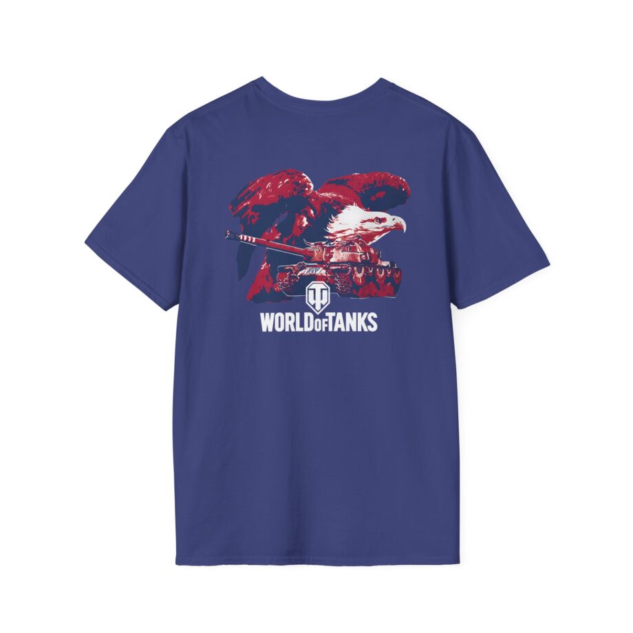 World of Tank Wot July 4th Eagle Unisex Softstyle T-Shirt