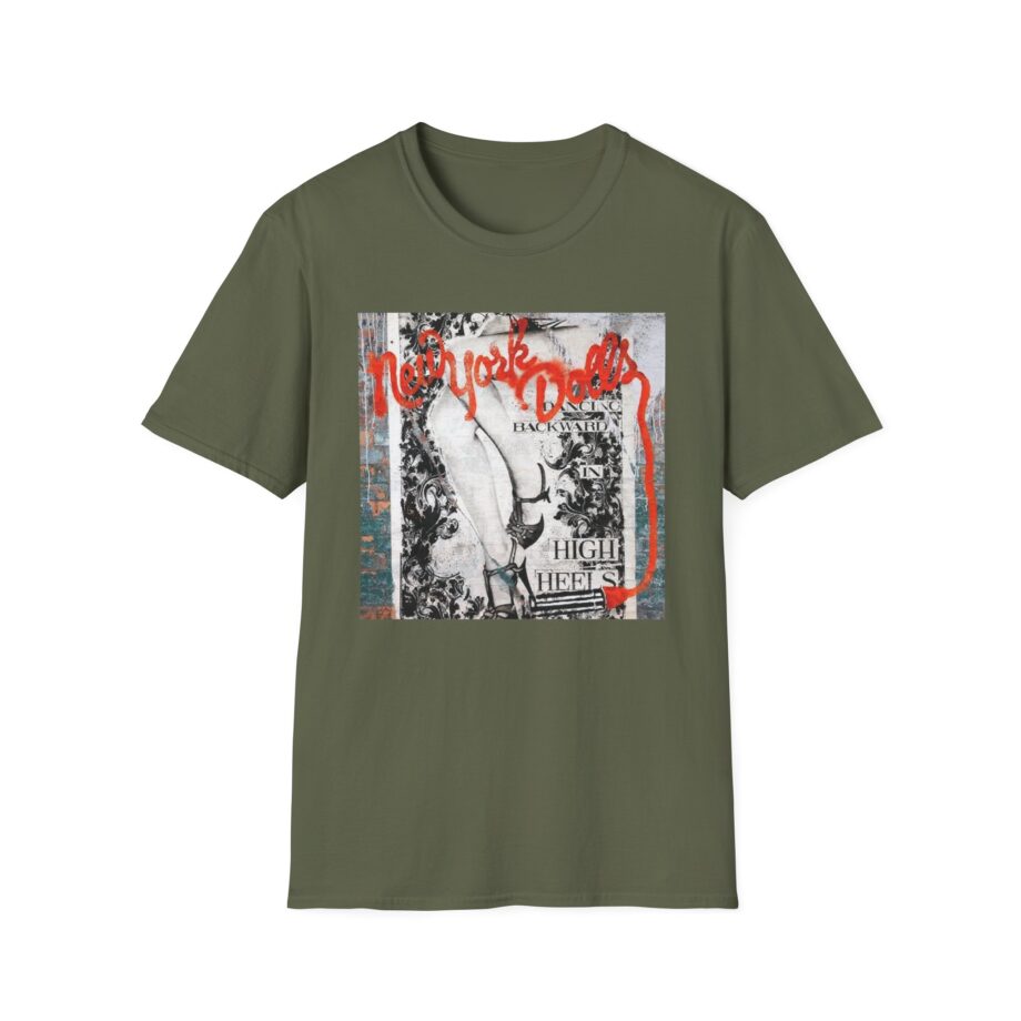New York Dolls Dancing Backward Album Unisex Softstyle T-shirt
