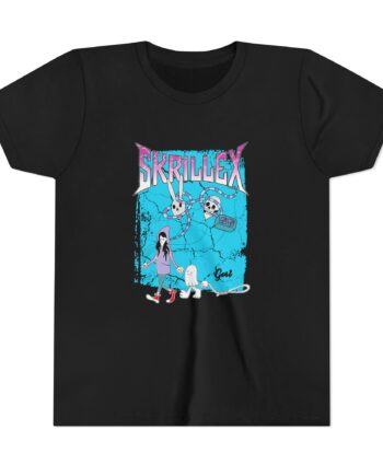 Skrillex Gost Album Cover Youth Short Sleeve Tee
