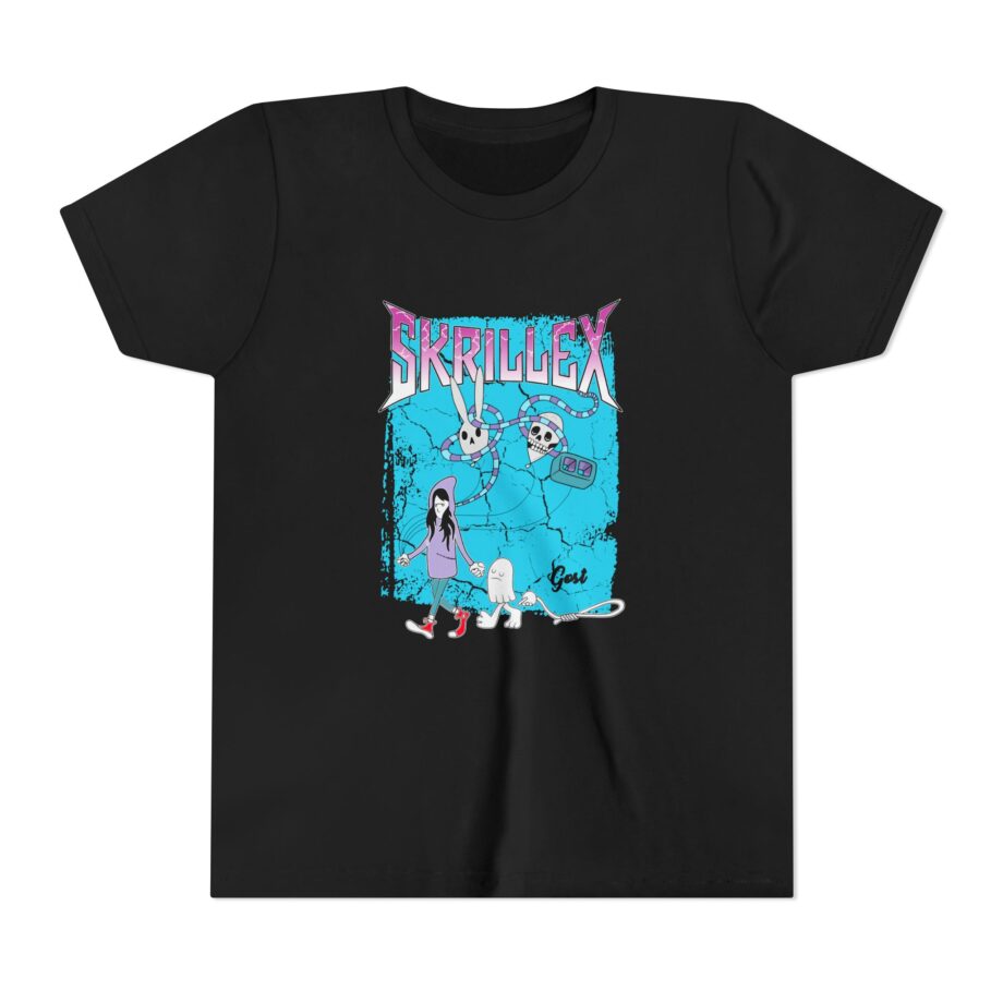 Skrillex Gost Album Cover Youth Short Sleeve Tee