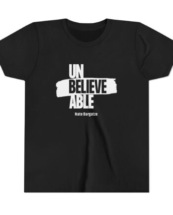 Nate Bargatze  Unbelievable Youth Short Sleeve Tee