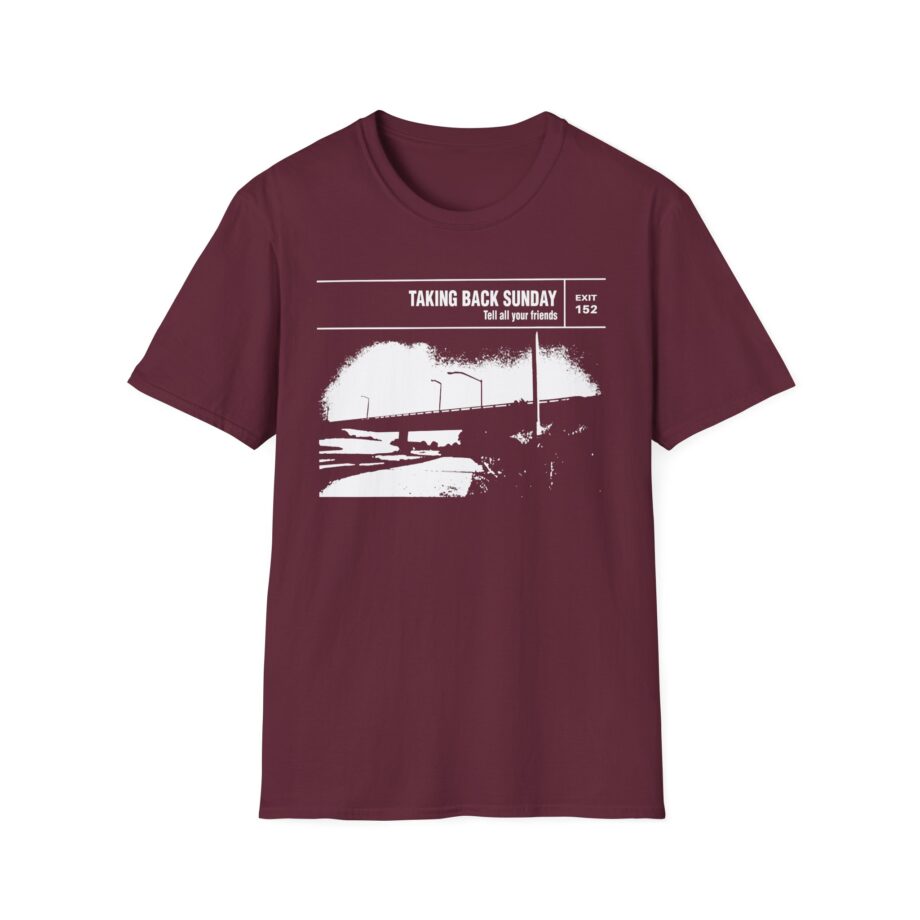 Taking Back Sunday Tell All Your Friends Cover Unisex Softstyle T-shirt