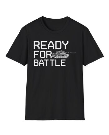 World of Tank Ready for Battle Unisex Softstyle T-Shirt
