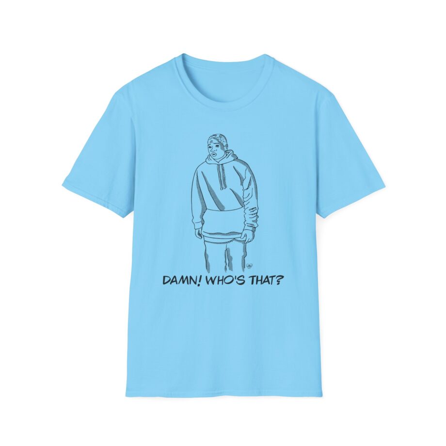 Talkville Damn! Who's That Unisex Softstyle T-shirt