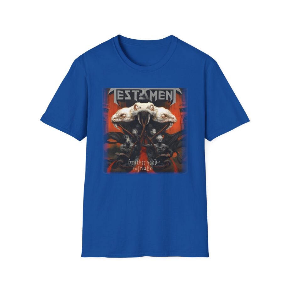 Testament Brotherhood of the Snake Unisex Softstyle T-Shirt