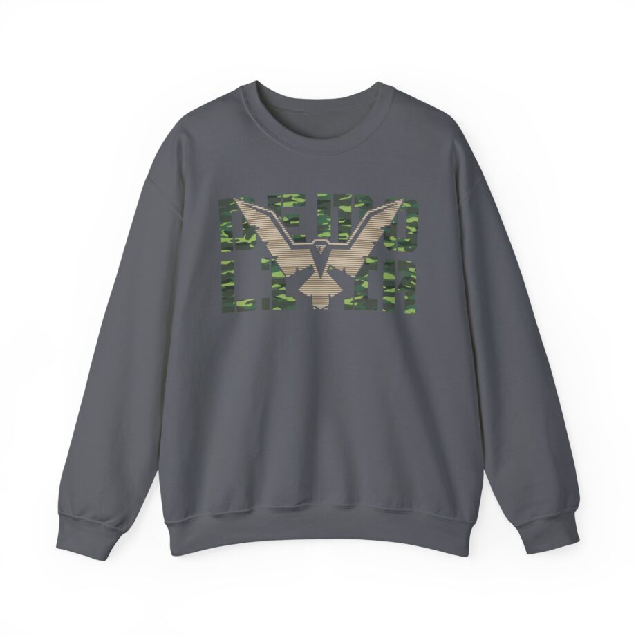 Eagle Emblem Unisex Heavy Blend Crewneck Sweatshirt