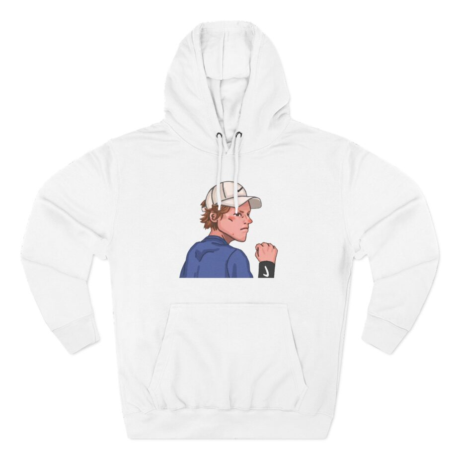 Jannik Sinner Three-Panel Fleece Hoodie
