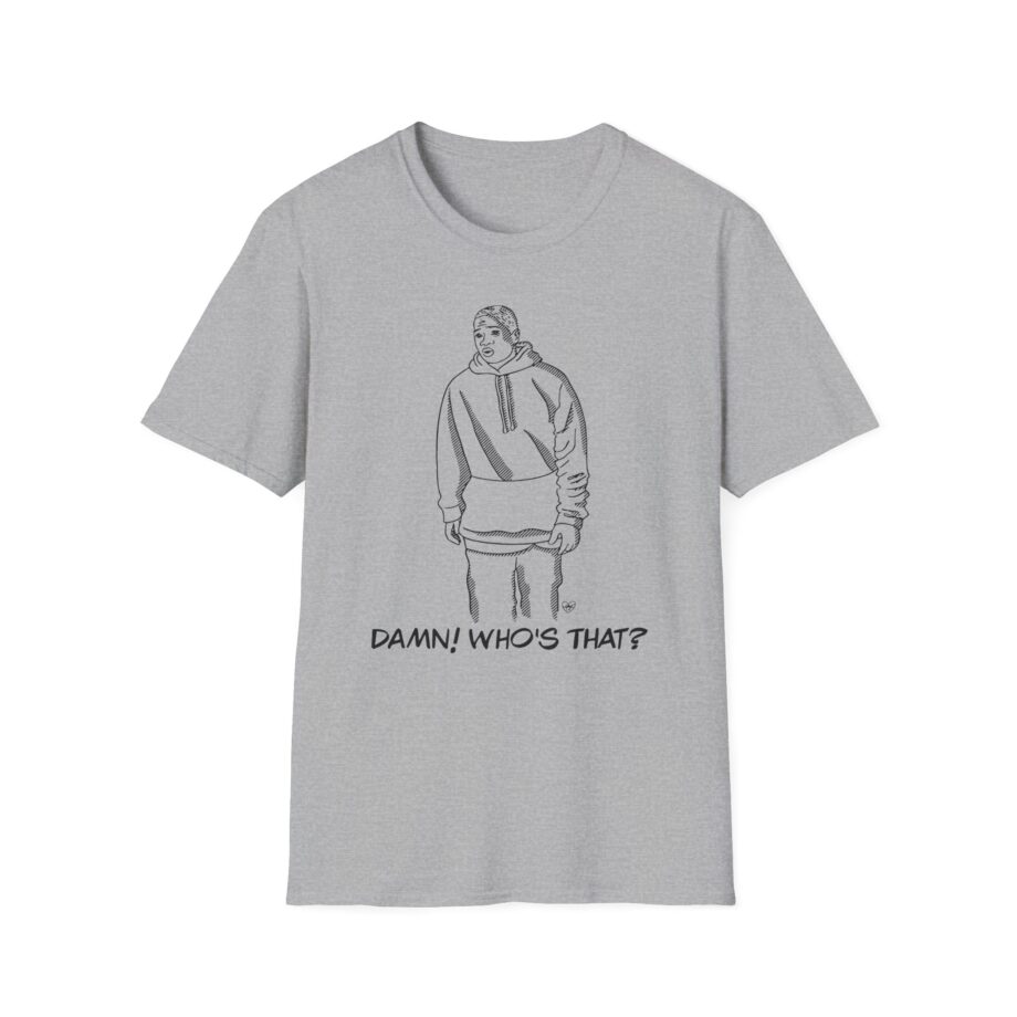 Talkville Damn! Who's That Unisex Softstyle T-shirt