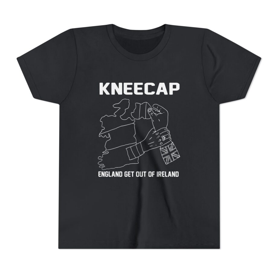 Kneecap England Get Out of Ireland Youth Short Sleeve Tee
