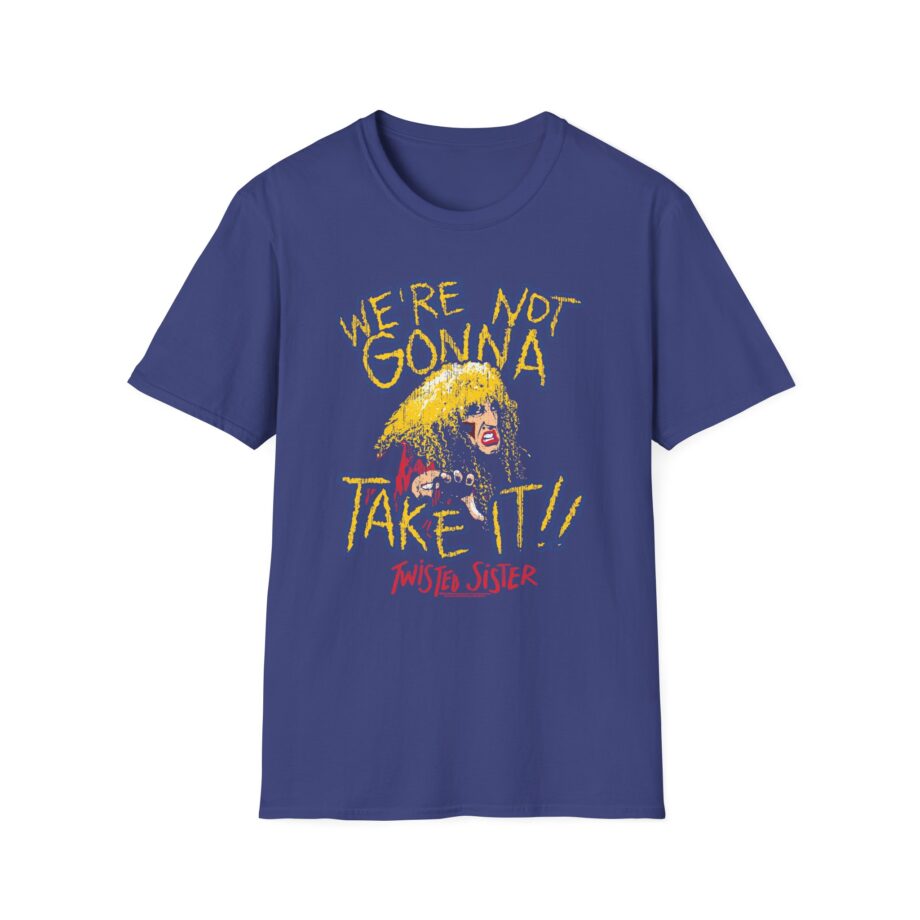Twisted Sister We're Not Gonna Take It Unisex Softstyle T-shirt