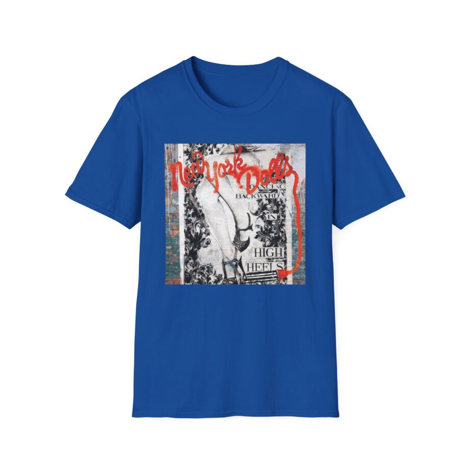 New York Dolls Dancing Backward Album Unisex Softstyle T-shirt