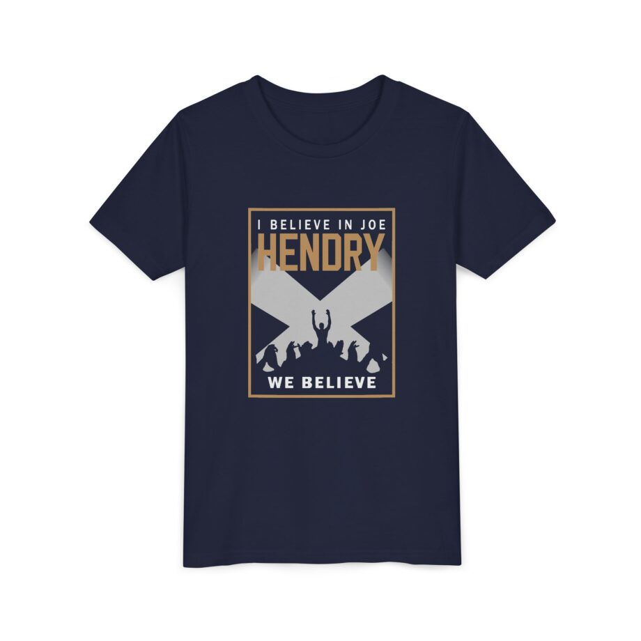 I Believe in Joe Hendry Youth Short Sleeve Tee