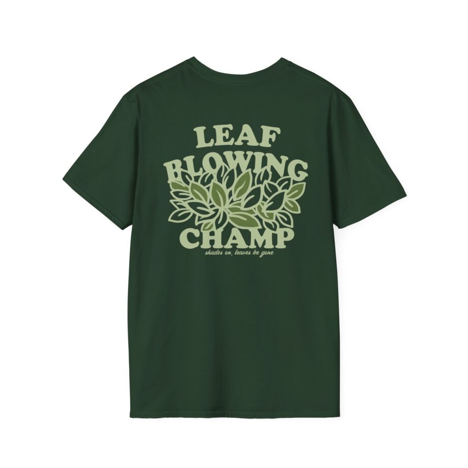 Killer Leaf Blowing Unisex Softstyle T-Shirt