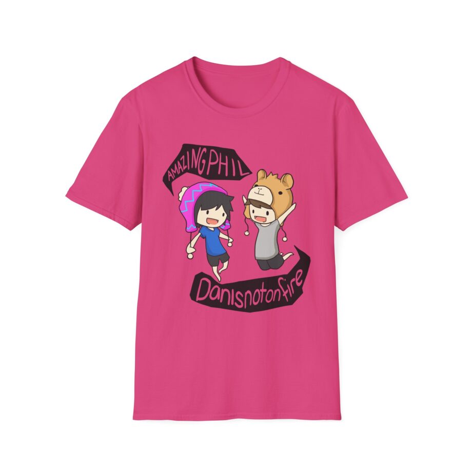 Dan and Phil Unisex Softstyle T-Shirt