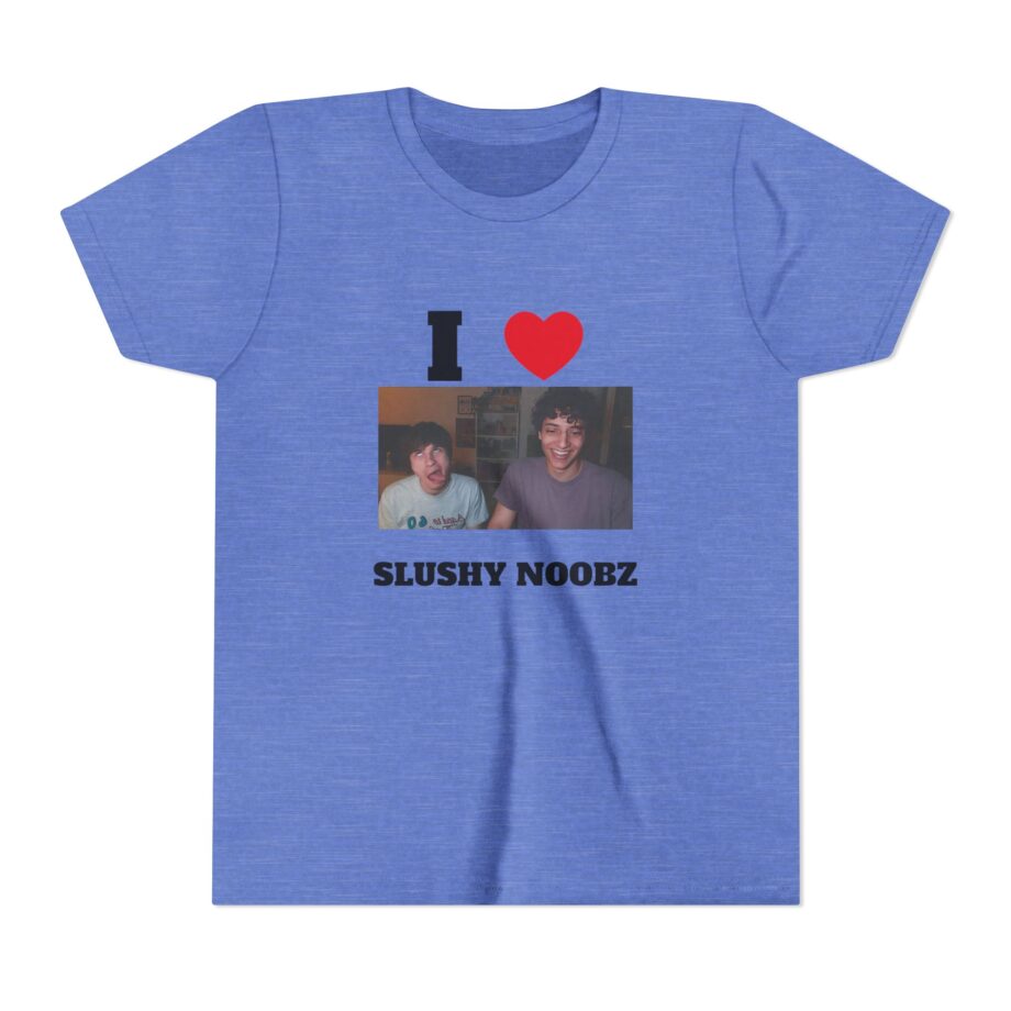 I Heart Slushy Noobz Youth Short Sleeve Tee