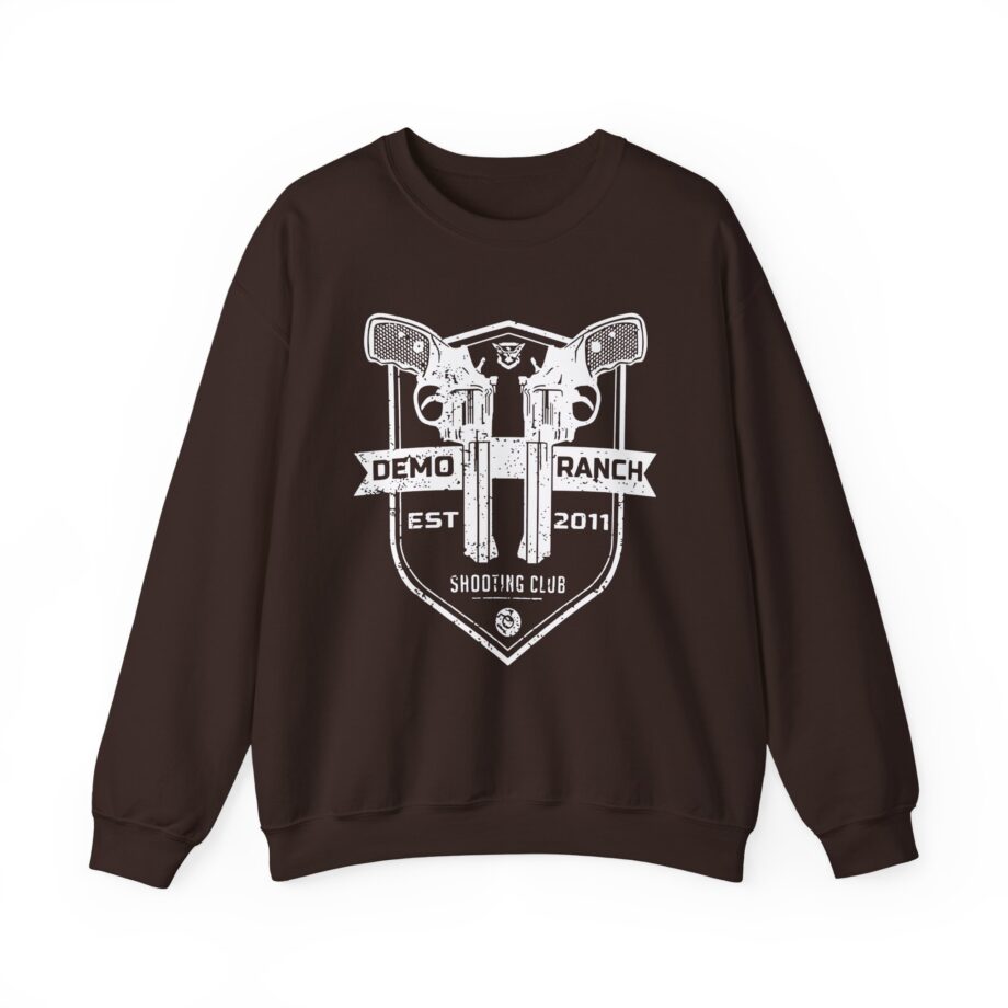 Demo Ranch Shooting Club Pocket Unisex Heavy Blend Crewneck Sweatshirt