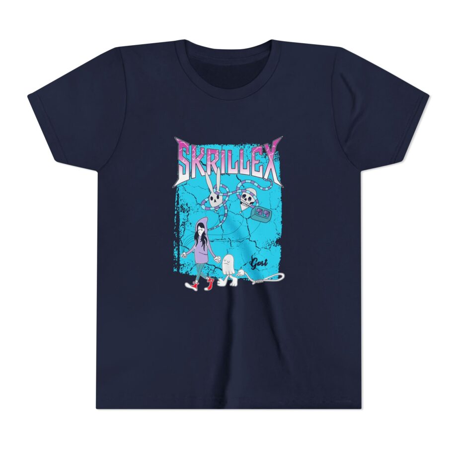 Skrillex Gost Album Cover Youth Short Sleeve Tee