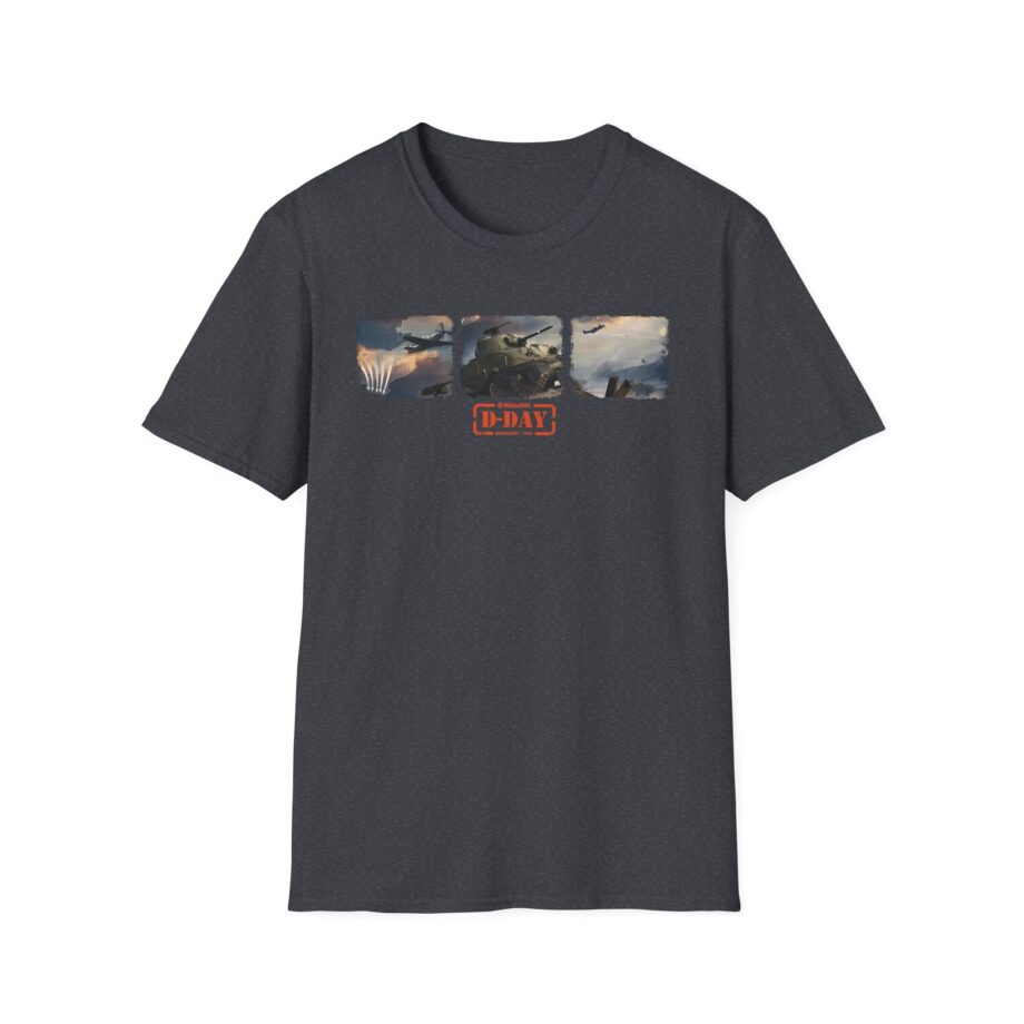 World of Tank Wot D-day Unisex Softstyle T-Shirt