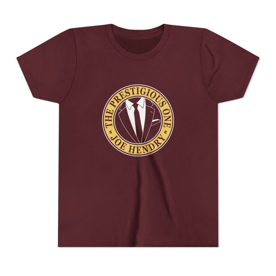 The Prestigious One Joe Hendry Youth Short Sleeve Tee