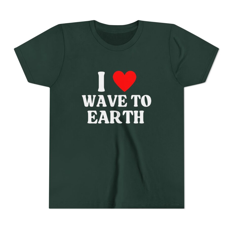 Wave to earth Youth Short Sleeve Tee