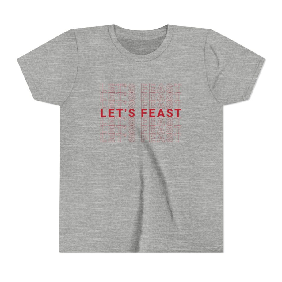 Elyse Myers Let’s Feast Youth Short Sleeve Tee