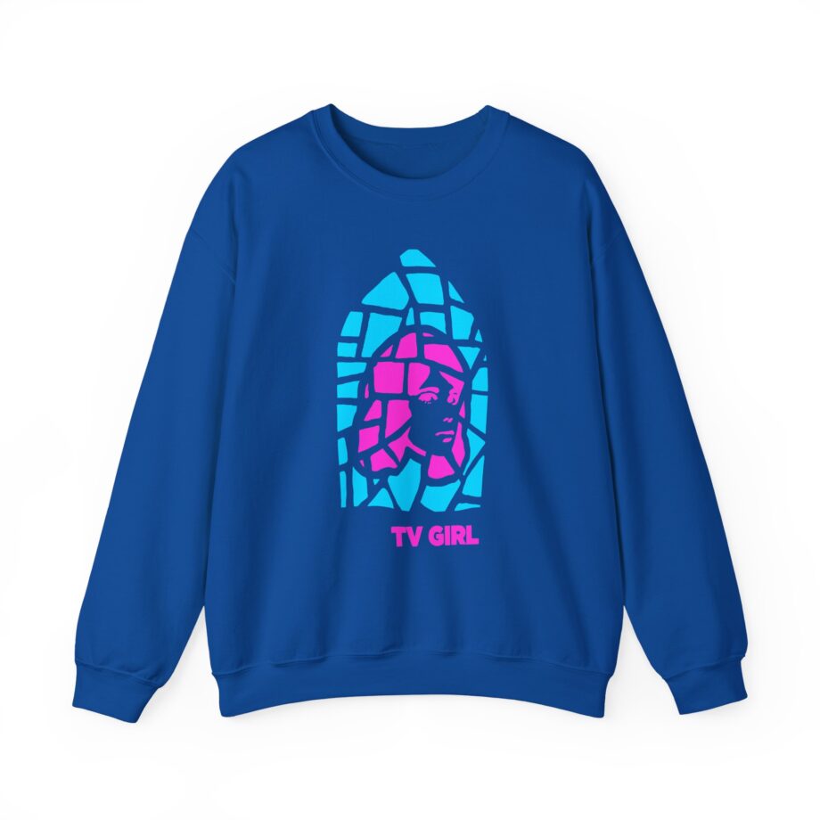 Tv Girl Unisex Heavy Blend Crewneck Sweatshirt