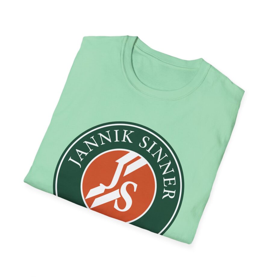 Jannik Sinner Paris 2025  Unisex Softstyle T-Shirt