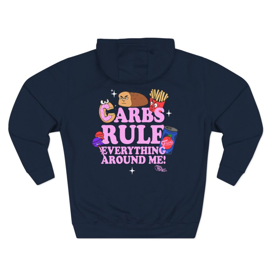 Method Man Carbs Rule Everything Around Me Three-Panel Fleece Hoodie
