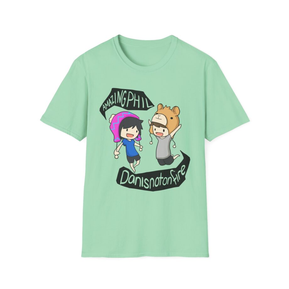 Dan and Phil Unisex Softstyle T-Shirt