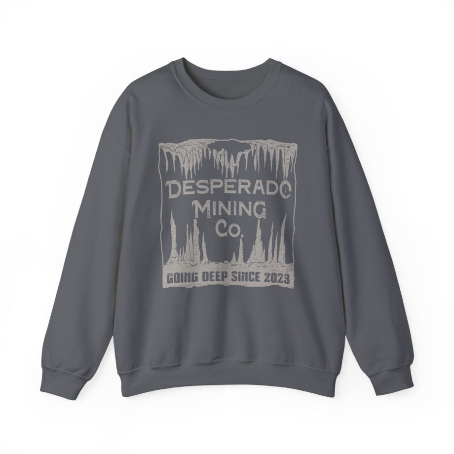 Demolition Ranch Desperado Mining Company Unisex Heavy Blend Crewneck Sweatshirt