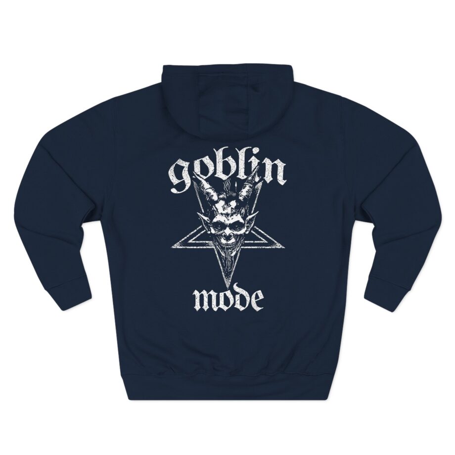 Nekrogoblikon Goblin Mode Sacrifice Three-Panel Fleece Hoodie