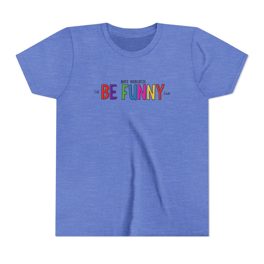 Nate Bargatze Big Dumb Eyes Tour Youth Short Sleeve Tee