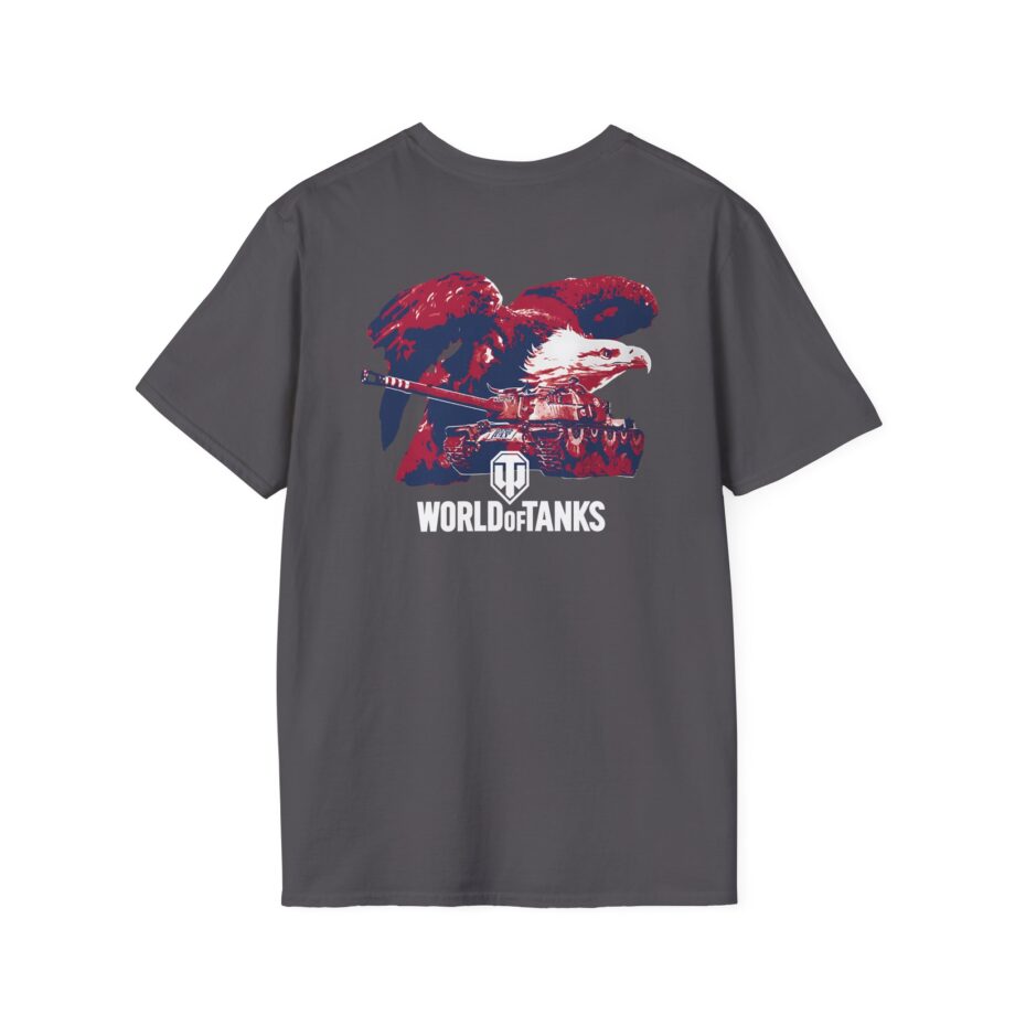 World of Tank Wot July 4th Eagle Unisex Softstyle T-Shirt