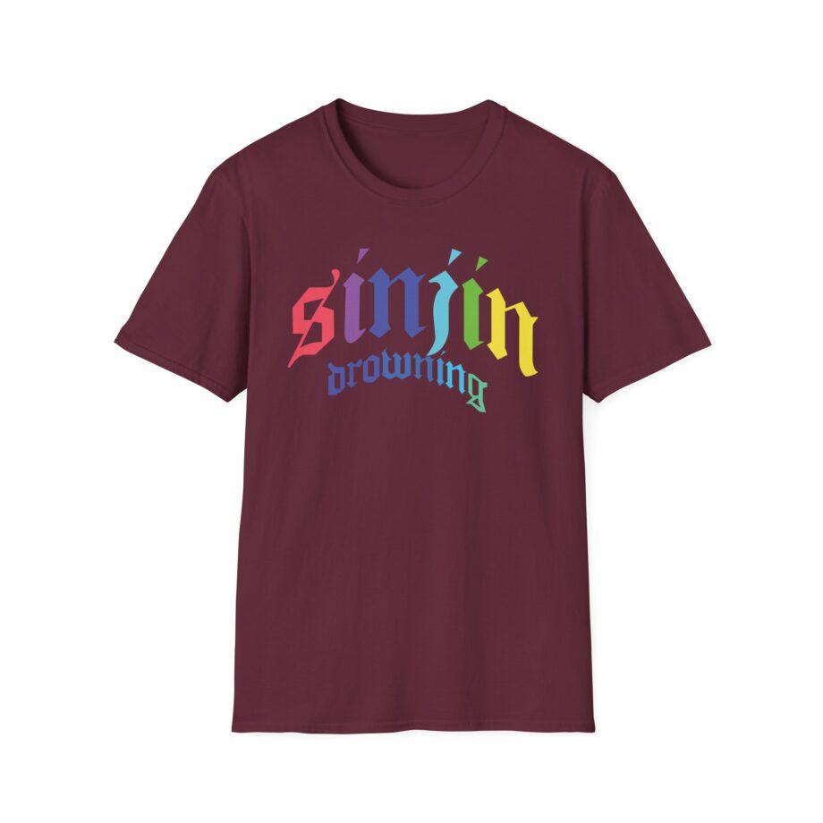 Sinjin Drowning Unisex Softstyle T-shirt