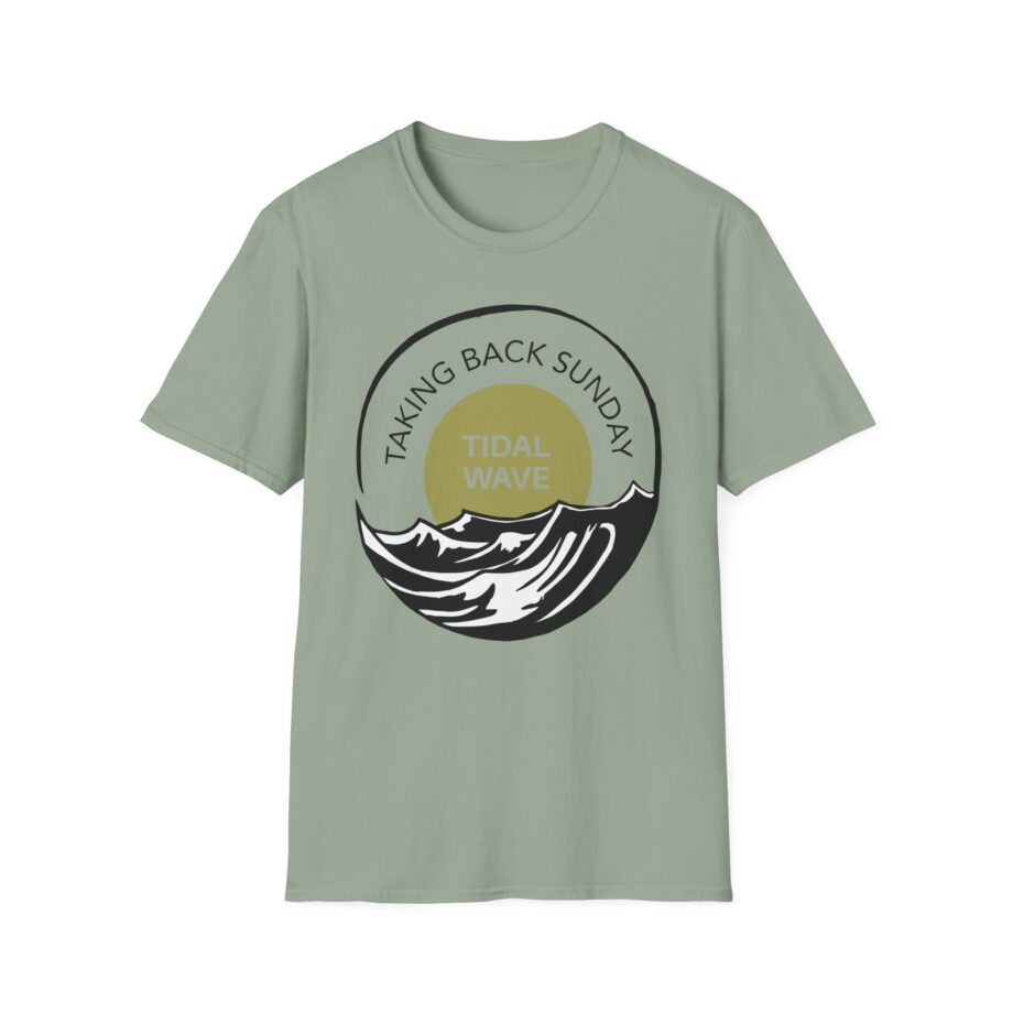 Taking Back Sunday Tidal Wave Raglan Unisex Softstyle T-shirt