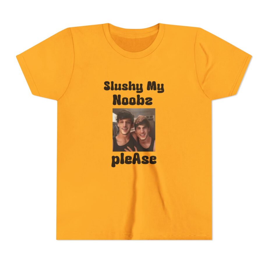 Slushy Noobz Martin and Hamzah Comedy Youth Short Sleeve Tee
