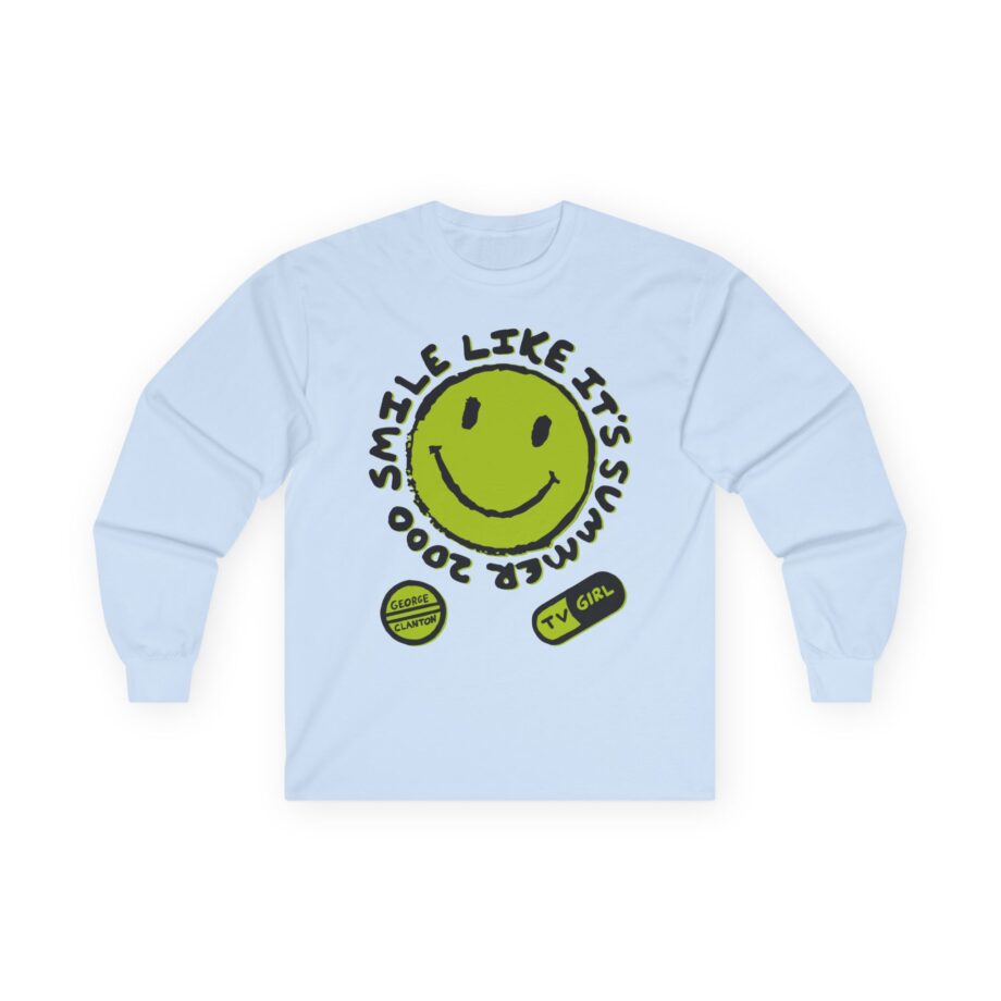Tv Girl Smile Like It's Summer 2000 Unisex Ultra Cotton Long Sleeve Tee