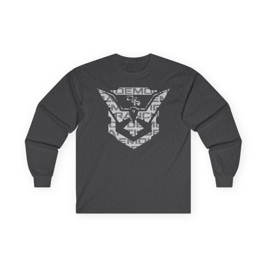 Demolition Ranch Demo Glitch Shield Unisex Ultra Cotton Long Sleeve Tee