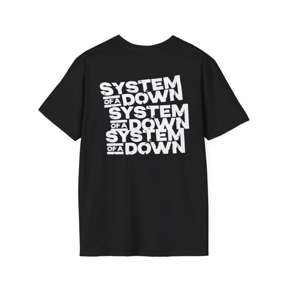 System of a Down Awake Distressed Unisex Softstyle T-Shirt