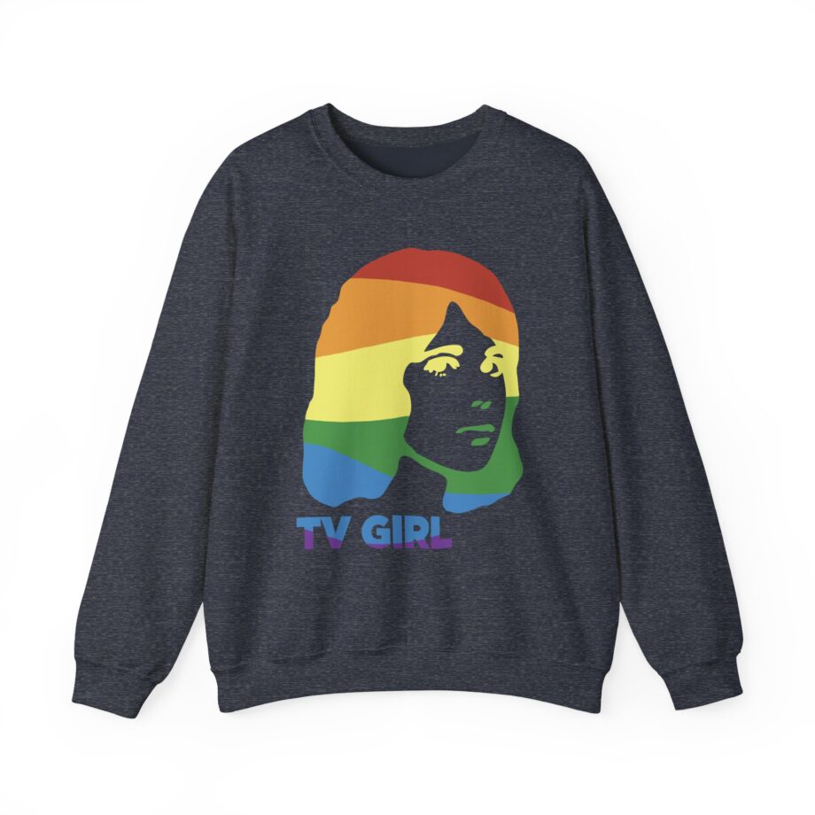 Tv Girl Unisex Heavy Blend Crewneck Sweatshirt