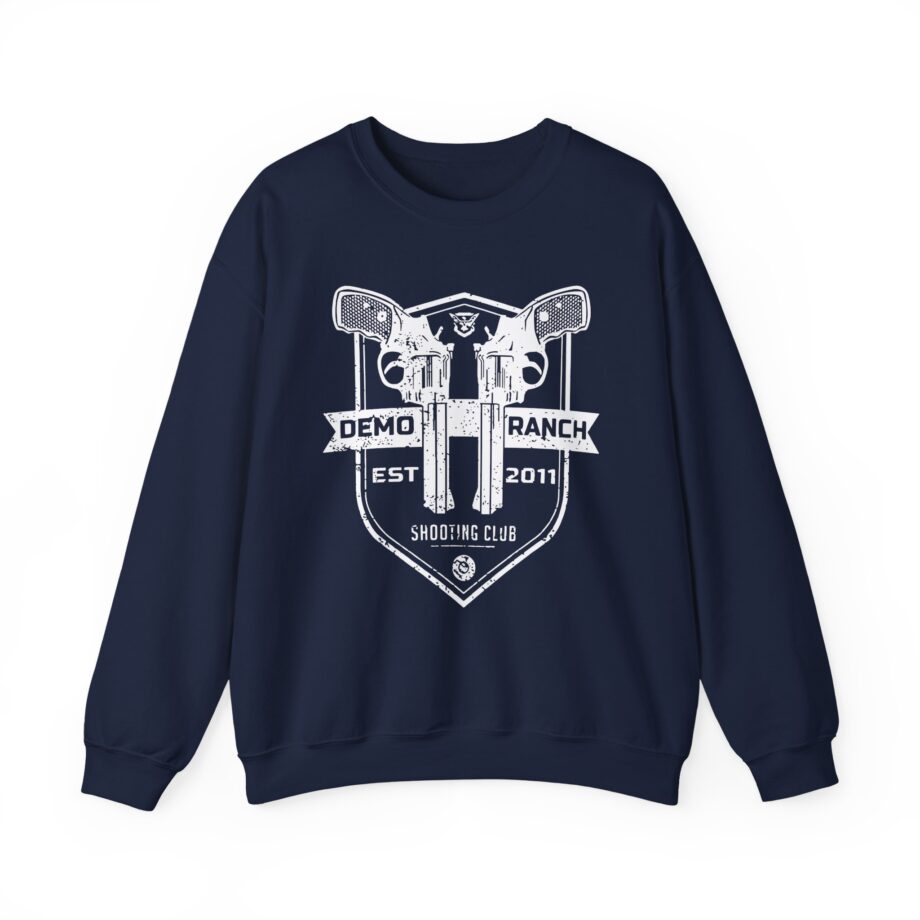 Demo Ranch Shooting Club Pocket Unisex Heavy Blend Crewneck Sweatshirt