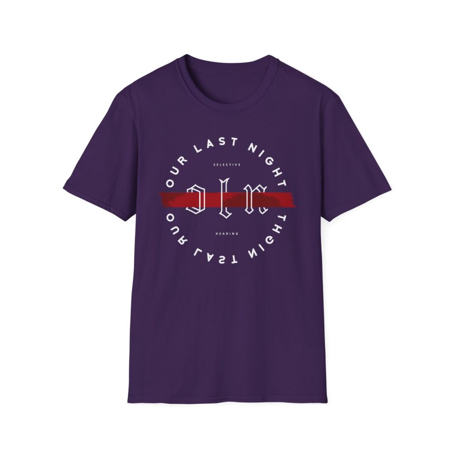 Our Last Night Strikethrough Unisex Softstyle T-shirt