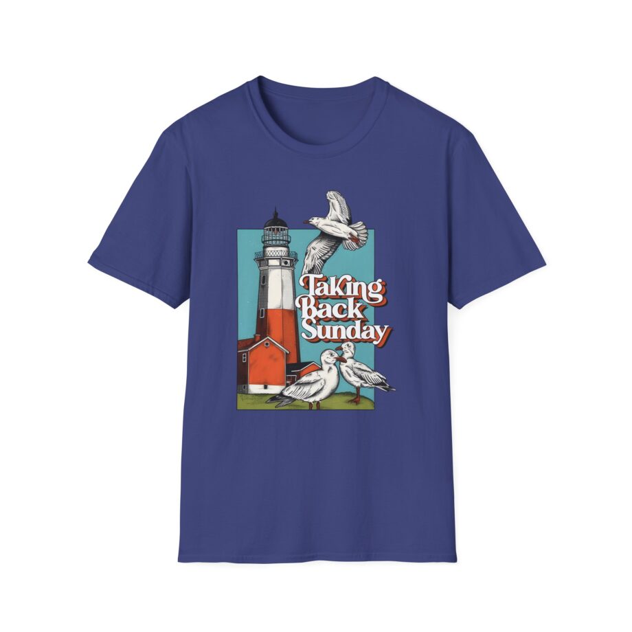 Taking Back Sunday Lighthouse Unisex Softstyle T-shirt