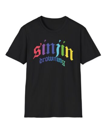 Sinjin Drowning Unisex Softstyle T-shirt